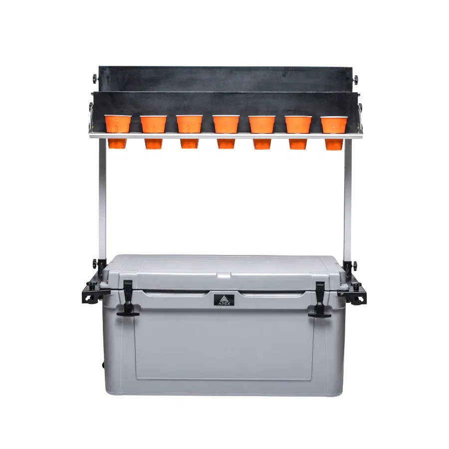 TOPSHELF1 – APEX COOLER Beverage Cooler Top Shelf, For Use With Apex A75 Beverage Cooler Top Mount 2 Shelves Holds Up...